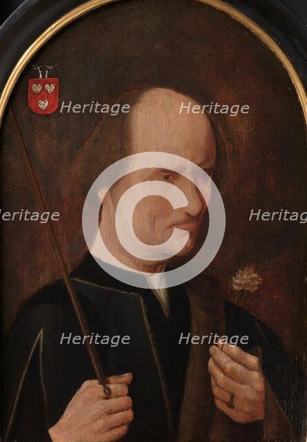 Portrait of Arent Franckensz van der Meer, Lord of Pendrecht, called Malicious Aertje, c.1550-c.1560 Creator: Anon.