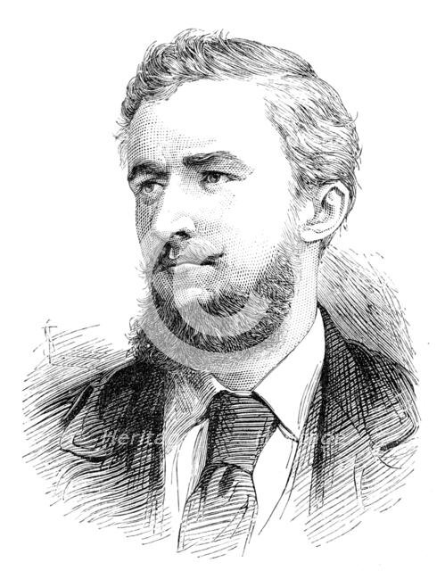 Mr. Lamont Young, government geologist, disappeared in Australia, 1881. Creator: Unknown.