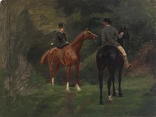 Figures on Horseback, n.d. Creator: Eliphalet Frazer Andrews.