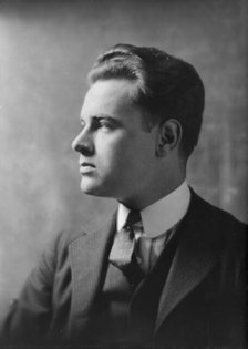 Mr. H.C. Strotz, portrait photograph, 1918 Feb. 7. Creator: Arnold Genthe.