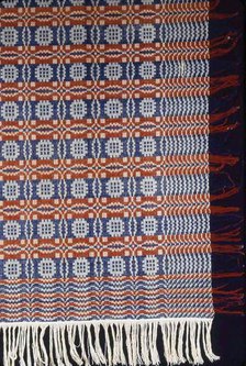 Coverlet, United States, 1825/30. Creator: Unknown.