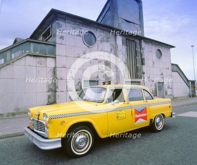 1981 Checker a11 taxi cab. Artist: Unknown.