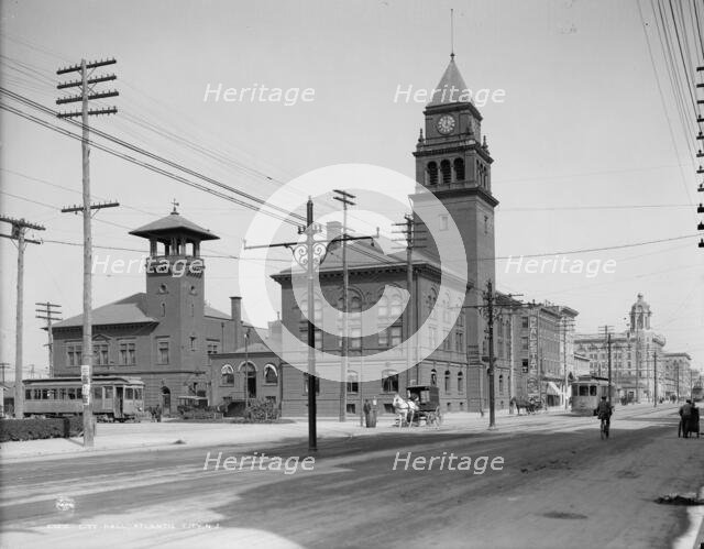 City Hall, Atlantic City, N.J., between 1900 and 1910. Creator: Unknown.