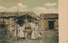 'A Cuban country family', 1908. Artist: Unknown.