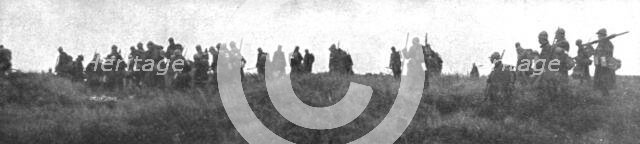 ''De L'Argonne aux Flandres; Le 29 septembre, second jour de l'offensive belge; la premiere..., 1918 Creator: Unknown.