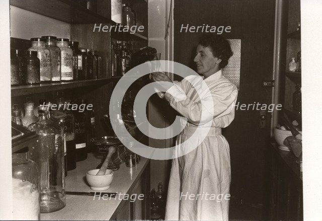 Medical Department, Rowntree factory, York,Yorkshire, 1955. Artist: Unknown