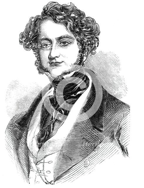 Mr Bunn, 1844. Creator: Unknown.