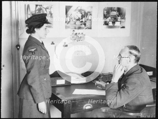 Royal Air Force No. 2 School of Photography, Palatine Road, Blackpool, 1942-1943. Creator: Barnet Saidman.