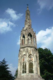 Church Steeple in Sledmere, 12th century. Artist: Unknown