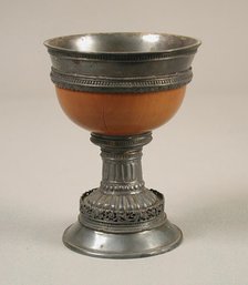 Mazer Bowl and Foot, British, early 20th century (original dated ca. 1529). Creator: Unknown.