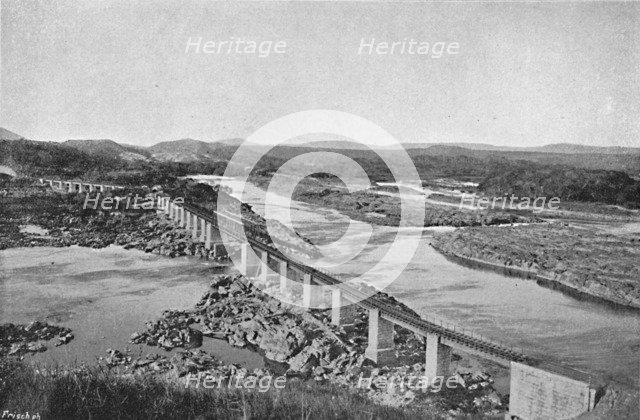 'Ponte de Jaguara', (Jaguare Bridge), 1895. Artist: Axel Frick.