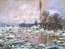'The Defrost', c early 20th Century. Artist: Claude Monet