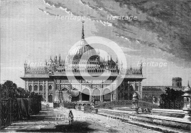 'View in Lucknow: Hooseinabad Imambara', c1891. Creator: James Grant.