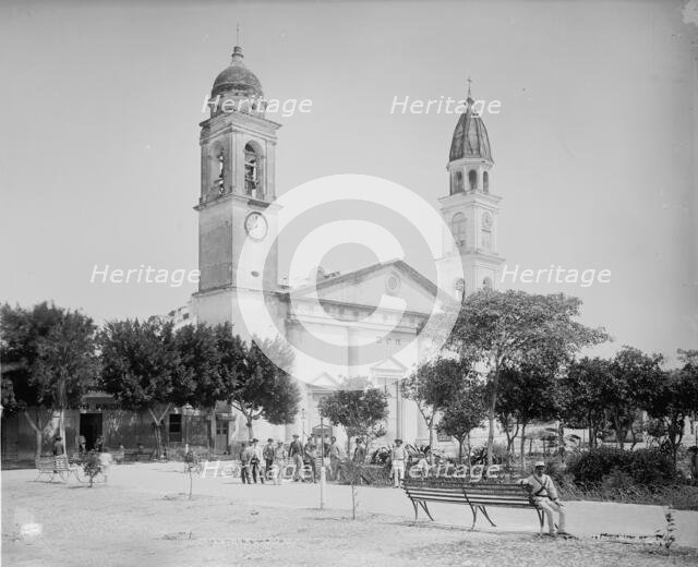 Church at Tampico, The, between 1880 and 1897. Creator: William H. Jackson.