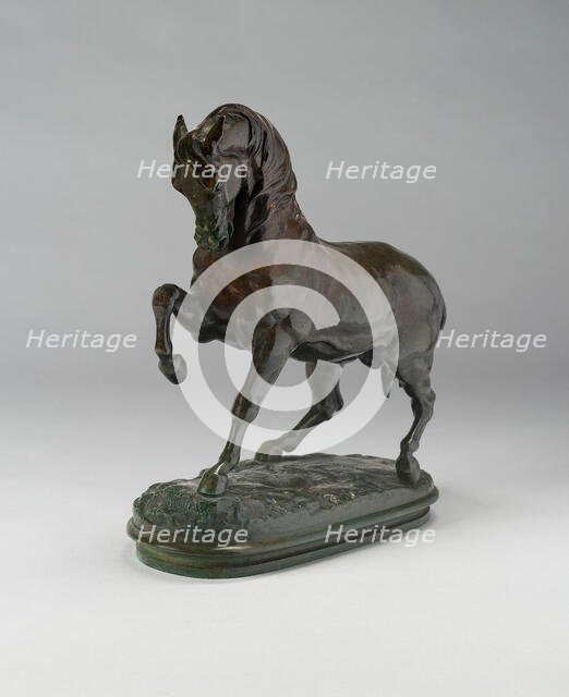 Cheval Turk, 1850/1900. Creator: Antoine-Louis Barye.
