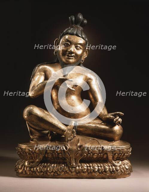 The Mahasiddha (Great Adept) Naropa (956-1040), 15th-16th century. Creator: Unknown.