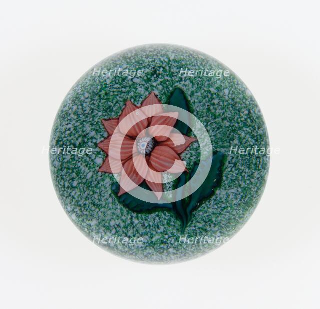 Paperweight, France, c. 1845-60. Creator: Saint-Louis Glassworks.