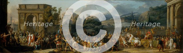 The Triumph of Aemilius Paulus, 1789. Creator: Carle Vernet.