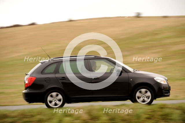 Skoda Fabia Estate 2007. Artist: Simon Clay.