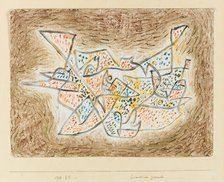 Freundliches Gewinde (Friendly Meandering) , 1933. Creator: Klee, Paul (1879-1940).