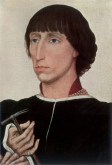'Francesco d'Este', c1460 (1927). Artist: Rogier Van der Weyden