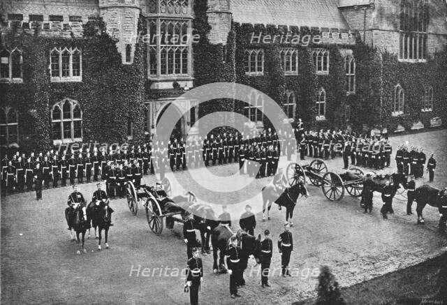 '' Young England -- Parade of the Cadets at Malvern College', 1891. Creator: George Meisenbach.