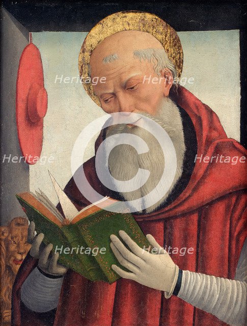 Saint Jerome reading, c. 1490.