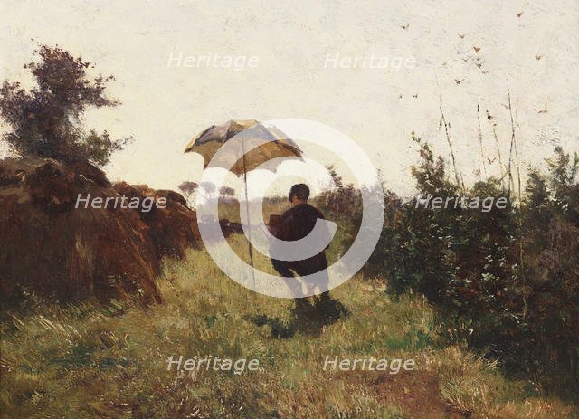 En plein air, 1870. Creator: Gabriël, Paul Joseph Constantin (1828-1903).