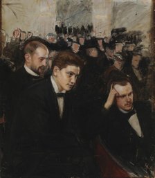 Listeners of Music, 1897. Creator: Magnus Enckell.