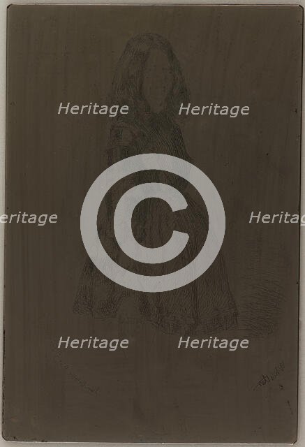 Anniie, 1857-1858. Creator: James Abbott McNeill Whistler.