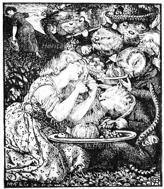 'Buy from us with a Golden Curl', (1923).Artist: Macmillian & Co Ltd