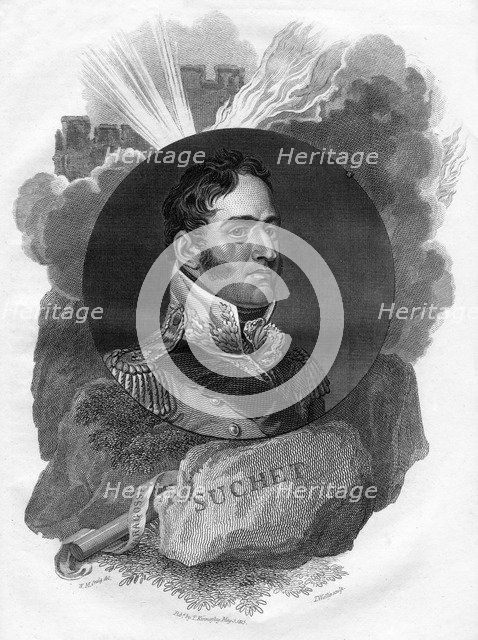 Louis Gabriel Suchet (1770-1826), 1816.Artist: T Wallis