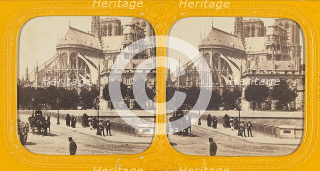 Notre-Dame, about 1860. Creator: Unknown.
