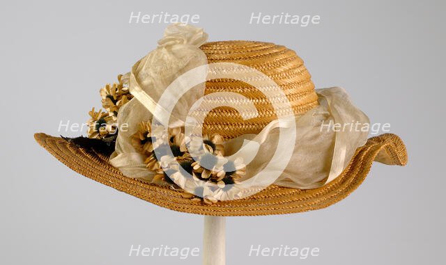 Hat, American, ca. 1888. Creator: Unknown.