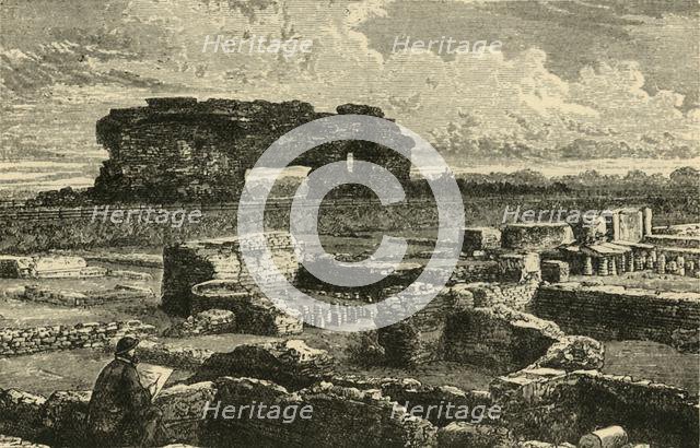 'Excavations at Uriconium', 1898. Creator: Unknown.