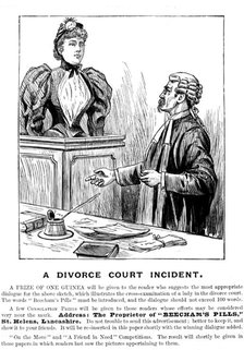 Advertisement for Beecham's Pills, 1895. Creator: Unknown.