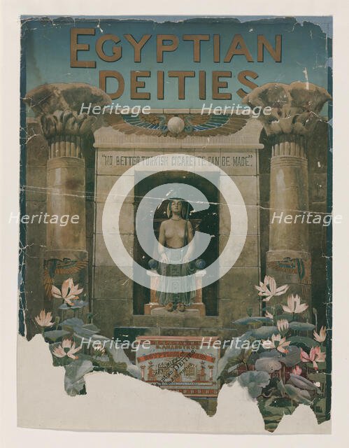 Egyptian deities: no better Turkish cigarette can be made, c1904. Creator: Unknown.