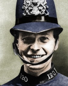 A policeman, London, 1926-1927. Artist: Unknown.