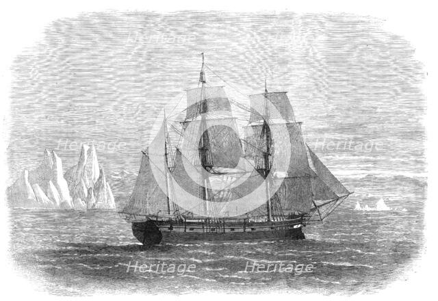 The Truelove, of Hull, the last of the sailing whalers, 1870. Creator: Unknown.