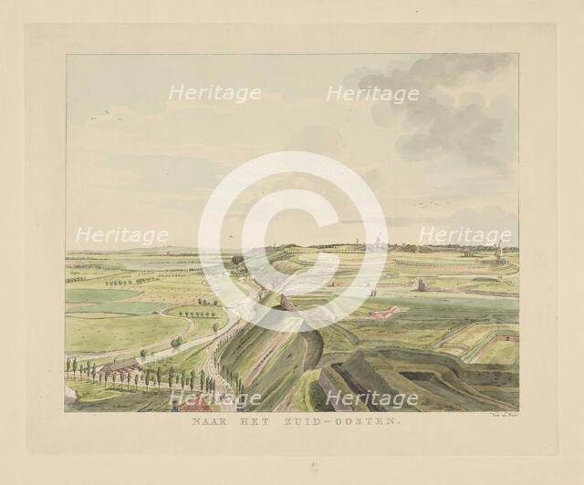 View of the landscape southeast of Nijmegen, 1815-1824. Creator: Derk Anthony van de Wart.