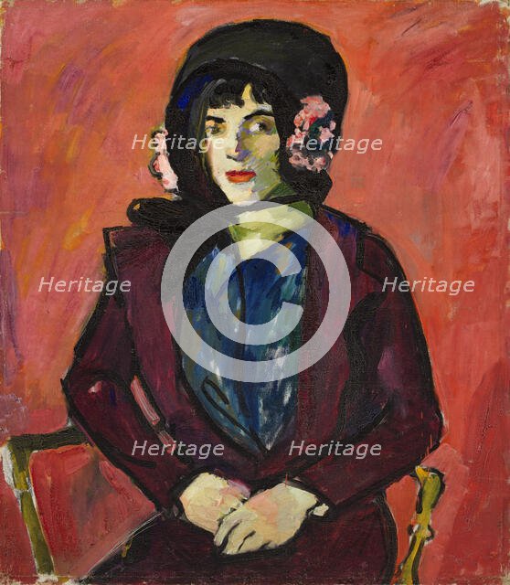 Portrait of a Girl, 1909-1914. Creator: Henry Lyman Saÿen.