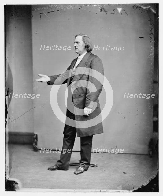 Rev. Dr. John Philip Newman, between 1860 and 1875. Creator: Unknown.