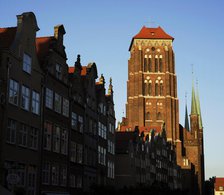 Tower, St Mary's Basilica, Gdansk, Poland, 1343-1502 (2015). Creator: Unknown.