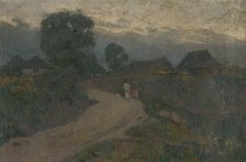 Village scene, 1909. Creator: Emil László Baranszky.