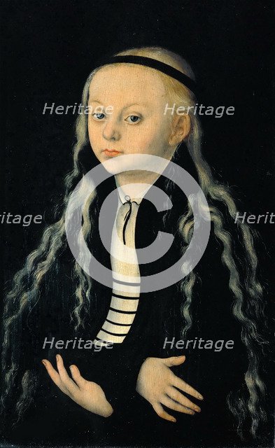 Portrait of Magdalena Luther (1529-1542), c.1540.