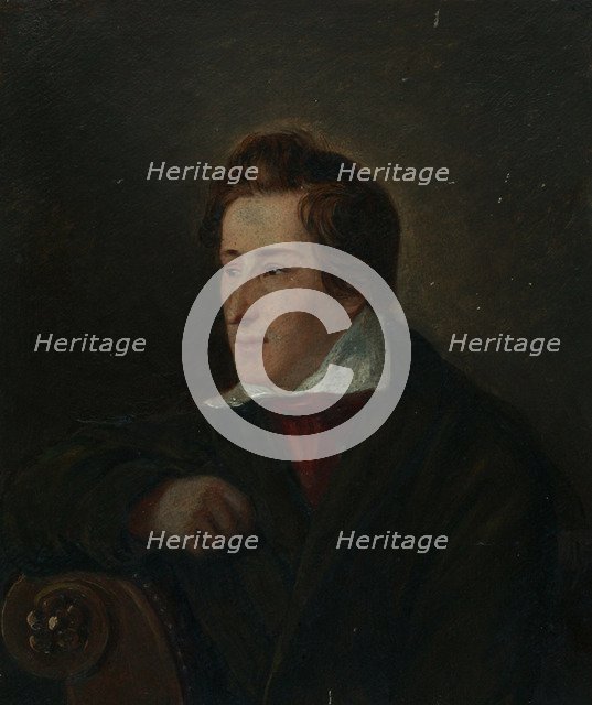 Portrait of the poet Heinrich Heine (1797-1856), 1831. Artist: Oppenheim, Moritz Daniel (1800-1882)