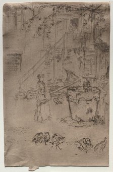 Turkeys, 1886. Creator: James McNeill Whistler (American, 1834-1903).