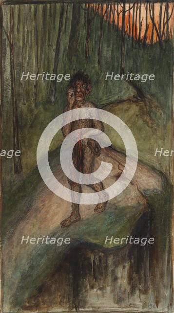 Creature, 1896. Creator: Hugo Simberg.