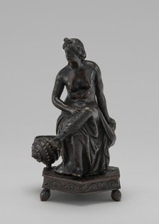 Seated Female Figure, early 16th century. Creator: Unknown.