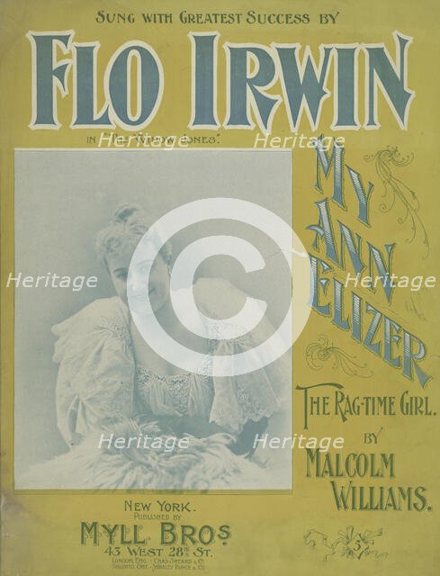 'My Ann Elizer', 1898. Creator: Unknown.